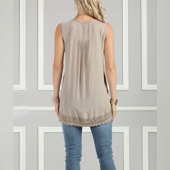 Suzanne Betro Lace Tunic Size S - Picture 3 of 9